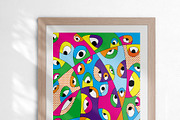 Printable Art All eyes on me, a Decorative Illustration by DutchDigitalDesign (Thumbnail 3 of 3)