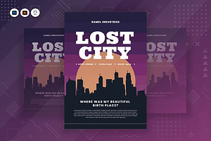 Movie Poster, a Poster Template by Fannan Studio