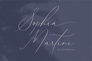 Sophia Martini Calligraphy Font, a Script Font by Letteralle Studios (Thumbnail 10 of 11)