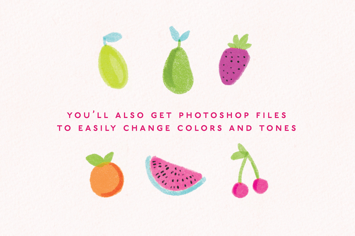 Sweet Watercolor Fruit Illustrations, a Graphic by Ashley DeMeyere (Photo 5 of 5)