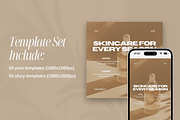 Aesthetic Skincare Insta Templates, a Social Media Template by Xenié Creative (Thumbnail 9 of 10)