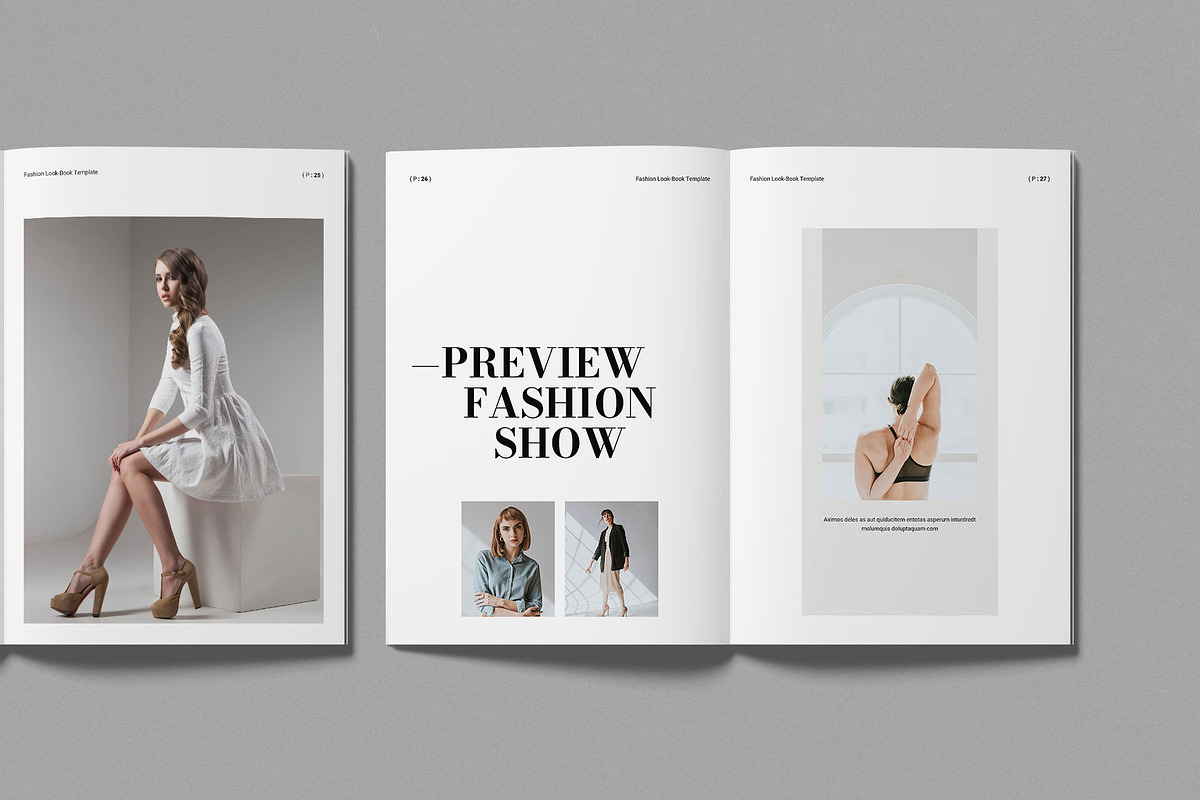 Fashion Lookbook Template, a Magazine Template by Work-Envance (Photo 10 of 11)