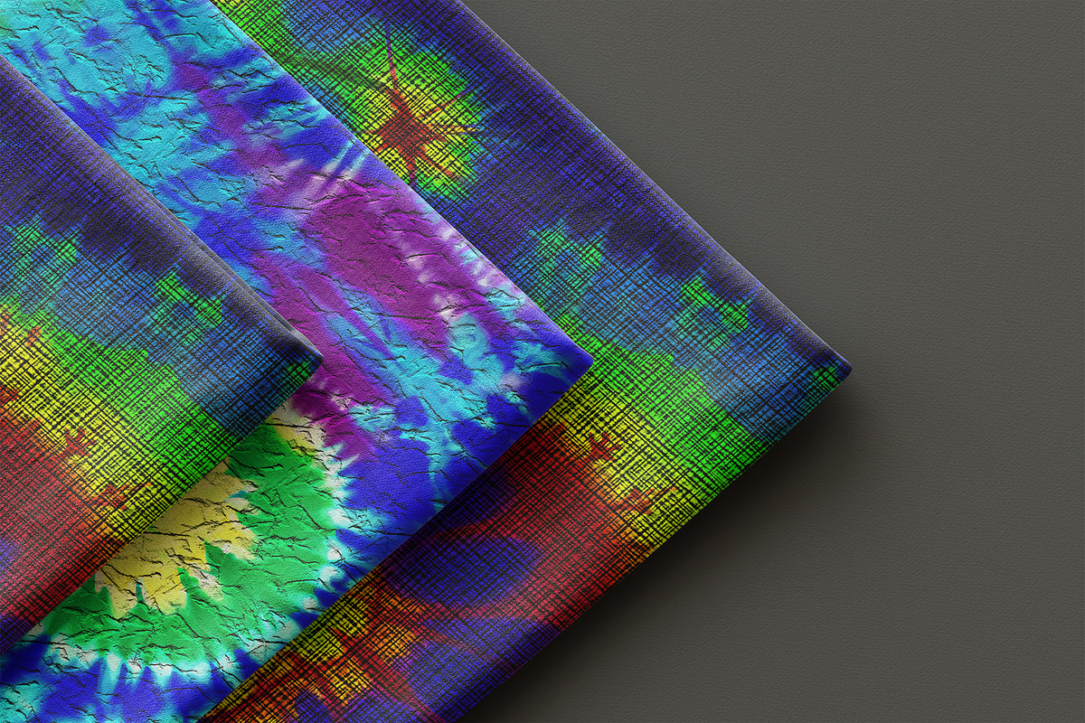 Tie-Dye Texture Digital Papers #96, a Texture Graphic by Digital Art Collectibles (Photo 2 of 5)