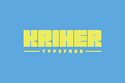 Krohur - Modern Display Typeface, a Sans Serif Font by Letterna (Thumbnail 2 of 4)