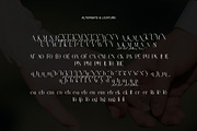 Moling Ligature Serif Typeface, a Serif Font by yaqublekker (Thumbnail 9 of 10)