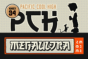 Kabuto Tribute Font, a Font by DonMarciano (Thumbnail 4 of 5)