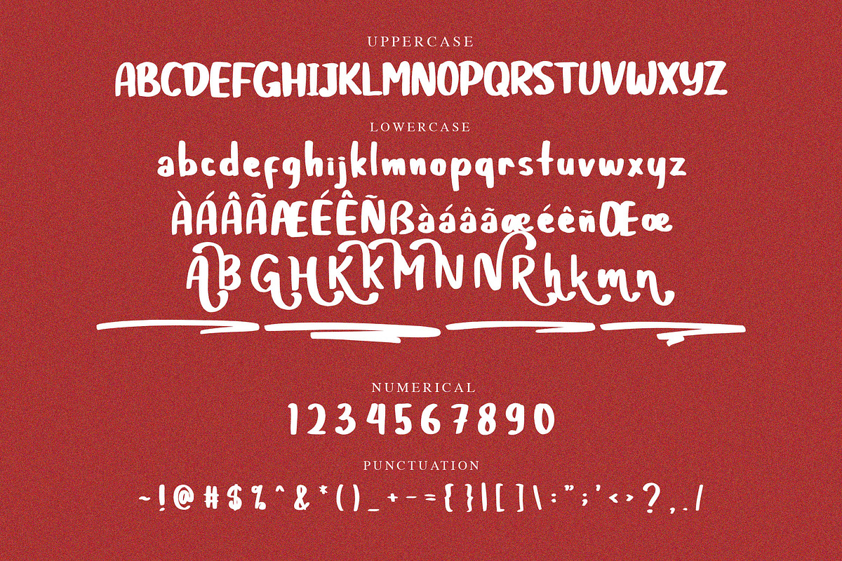 HAOBA Playful Brush Font, a Handwritten Font by NTC Graphic (Photo 4 of 5)