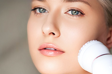 Anti-aging cosmetology and beauty treatment product, woman using, a Health & Medical Photo by Anneleven