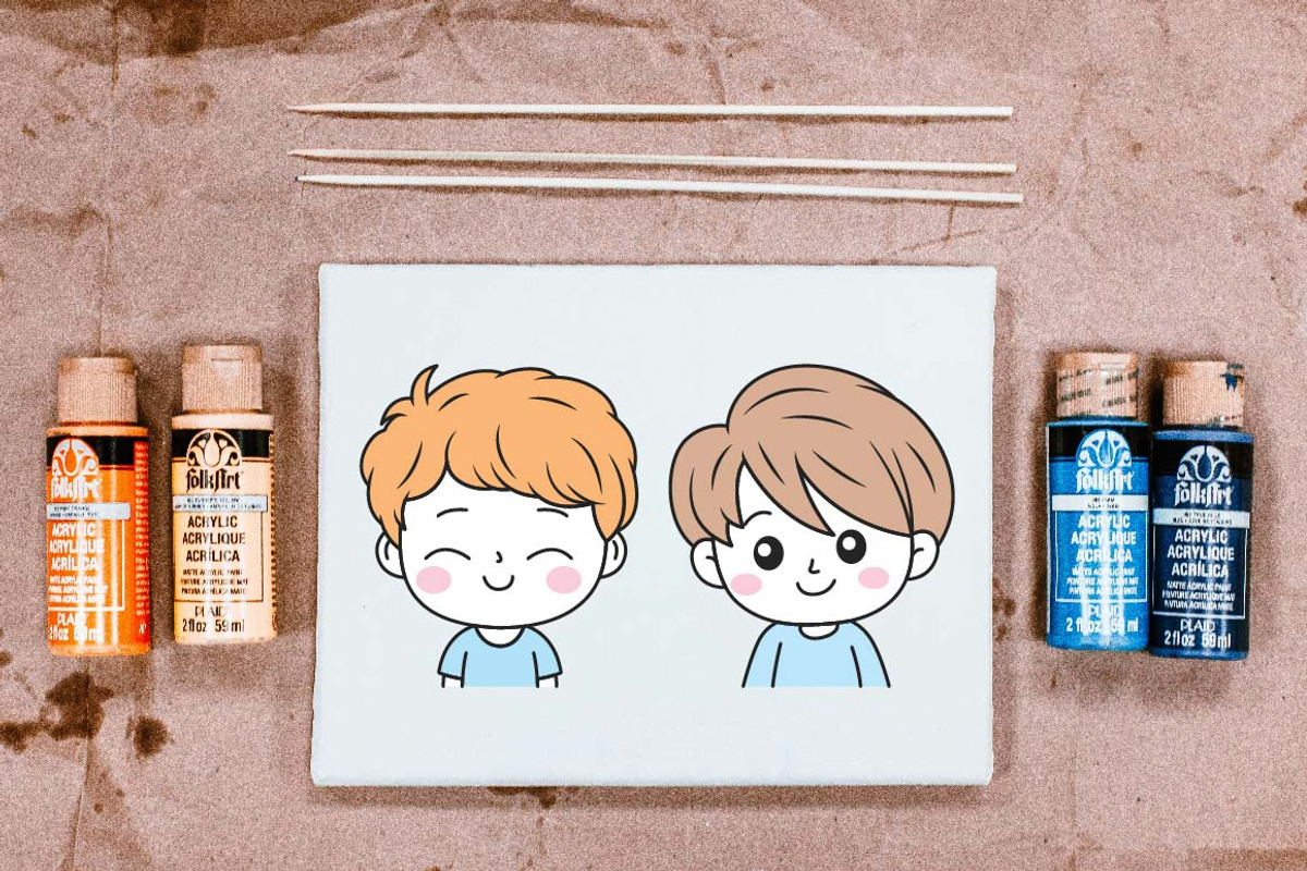 28 Cute Boy Kid Cartoon Character, a Person Illustration by jongcreative (Photo 5 of 7)