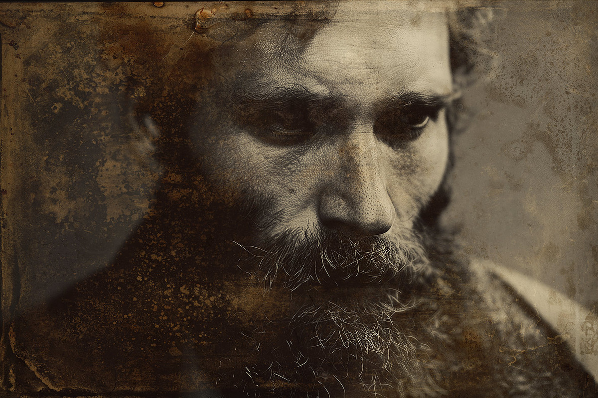 20 Daguerreotype Textures & Actions, a Texture Graphic by Misprinted Type (Photo 2 of 10)