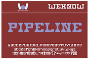 plumbing font, a Font by weknow (Thumbnail 5 of 5)