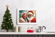 Black Father and Mother of Xmas Art, a Holiday Photo by PrintablesByFranklyn (Thumbnail 5 of 9)