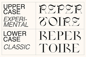 Yorker - Experimental Serif Typeface