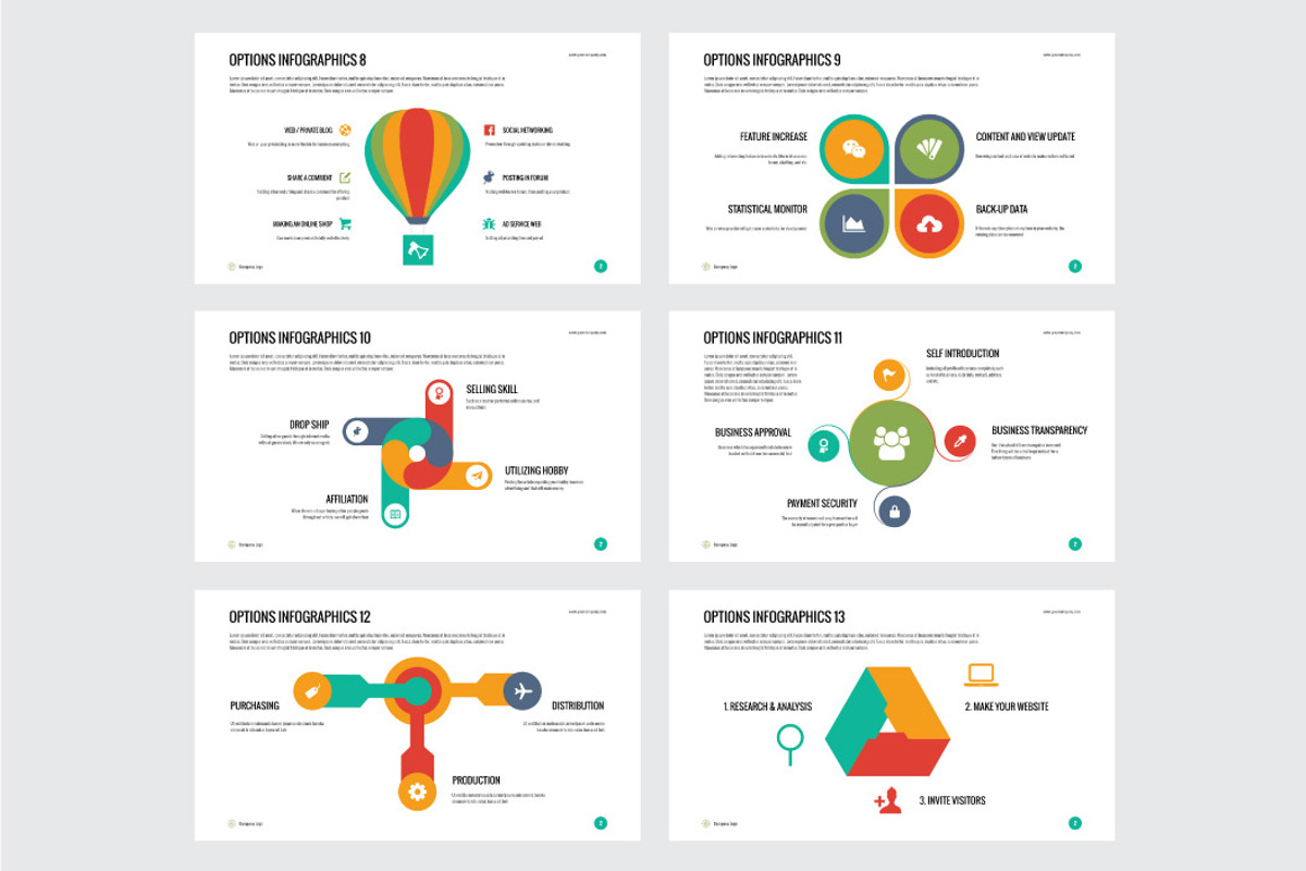 INFOGRAPHICS - Keynote Template, a Presentation Template by Shafura