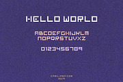 Retro Vintage Futuristic Display LCD, a Font by InkCloudDesign (Thumbnail 2 of 2)