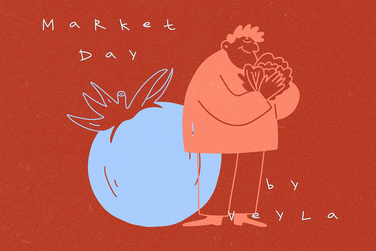 Market Stories: 110 Illustrations, a Food Illustration by Veyla (Photo 4 of 14)