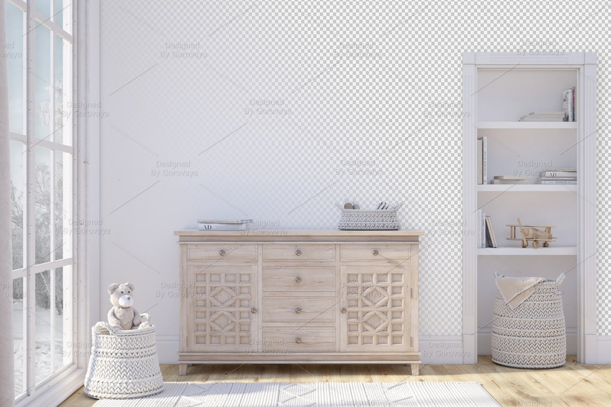 Interior Mockup, Nursery Mockup, a Household Mockup by Designed By Gorovaya (Photo 3 of 8)