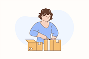 Delivery Package Illustration, an Object Graphic by Jump Studio (Thumbnail 8 of 12)
