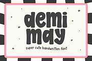 Demi May | Trendy Font, a Font by KA Designs (Thumbnail 1 of 15)