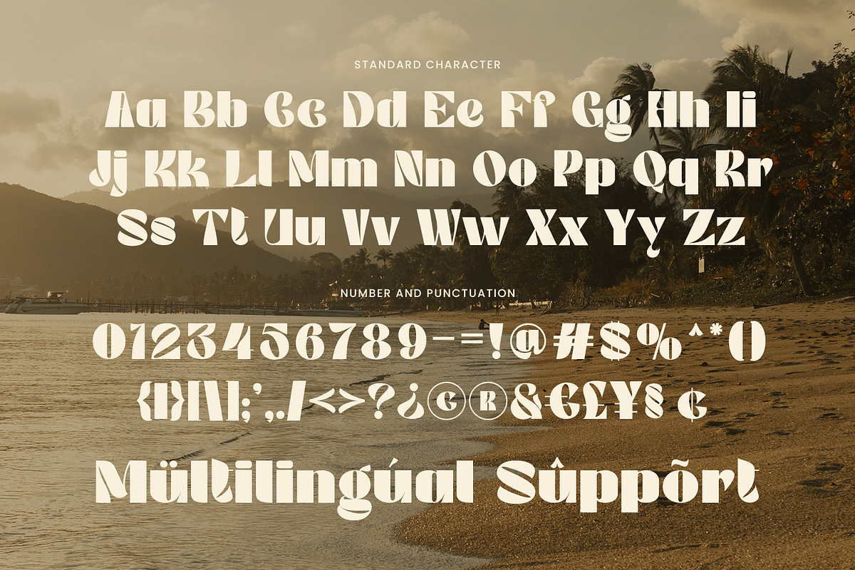 Glare - Retro Display Typeface, a Font by Annivers Type (Photo 9 of 10)