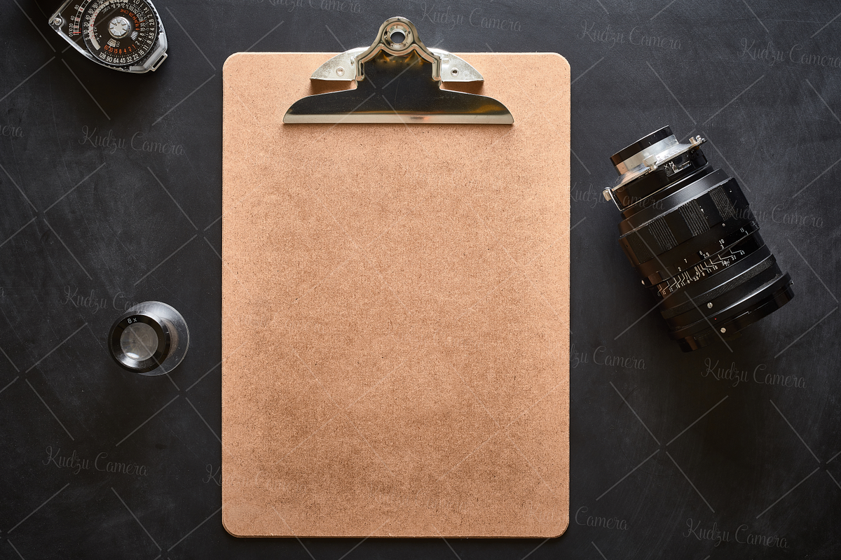 Photographer Desk Photo Bundle, a Books & Magazine Mockup by Kudzu Camera (Photo 6 of 6)