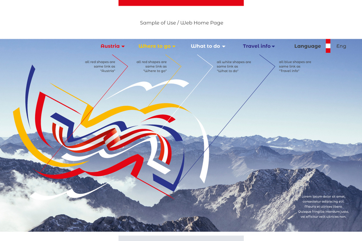 Austria flag ribbon vector, a Templates & Theme by Simbos (Photo 8 of 9)