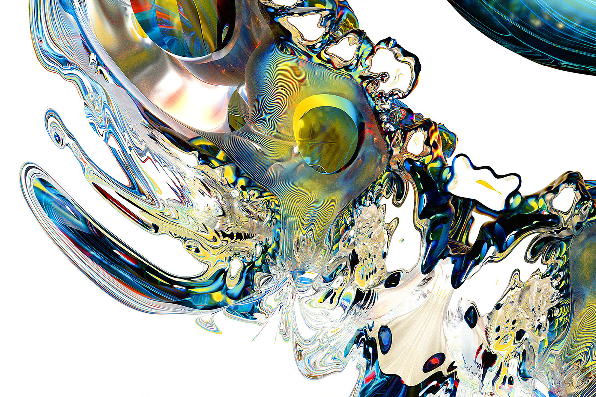 Digital Flow: 18 Abstract Textures, a Texture Graphic by RuleByArt
