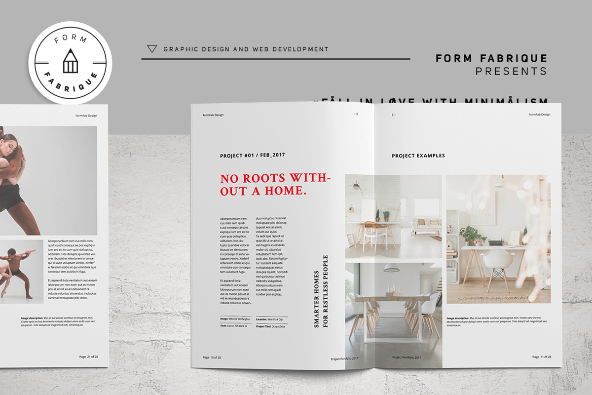Crimson Project Portfolio, a Brochure Template by Form Fabrique (Photo 10 of 17)