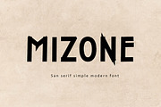 Mizone, a Sans Serif Font by Roni Studio (Thumbnail 1 of 4)