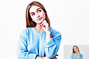 Oil Paint Realistic Portrait, an Action Add-On by Studio Retouch (Thumbnail 3 of 16)