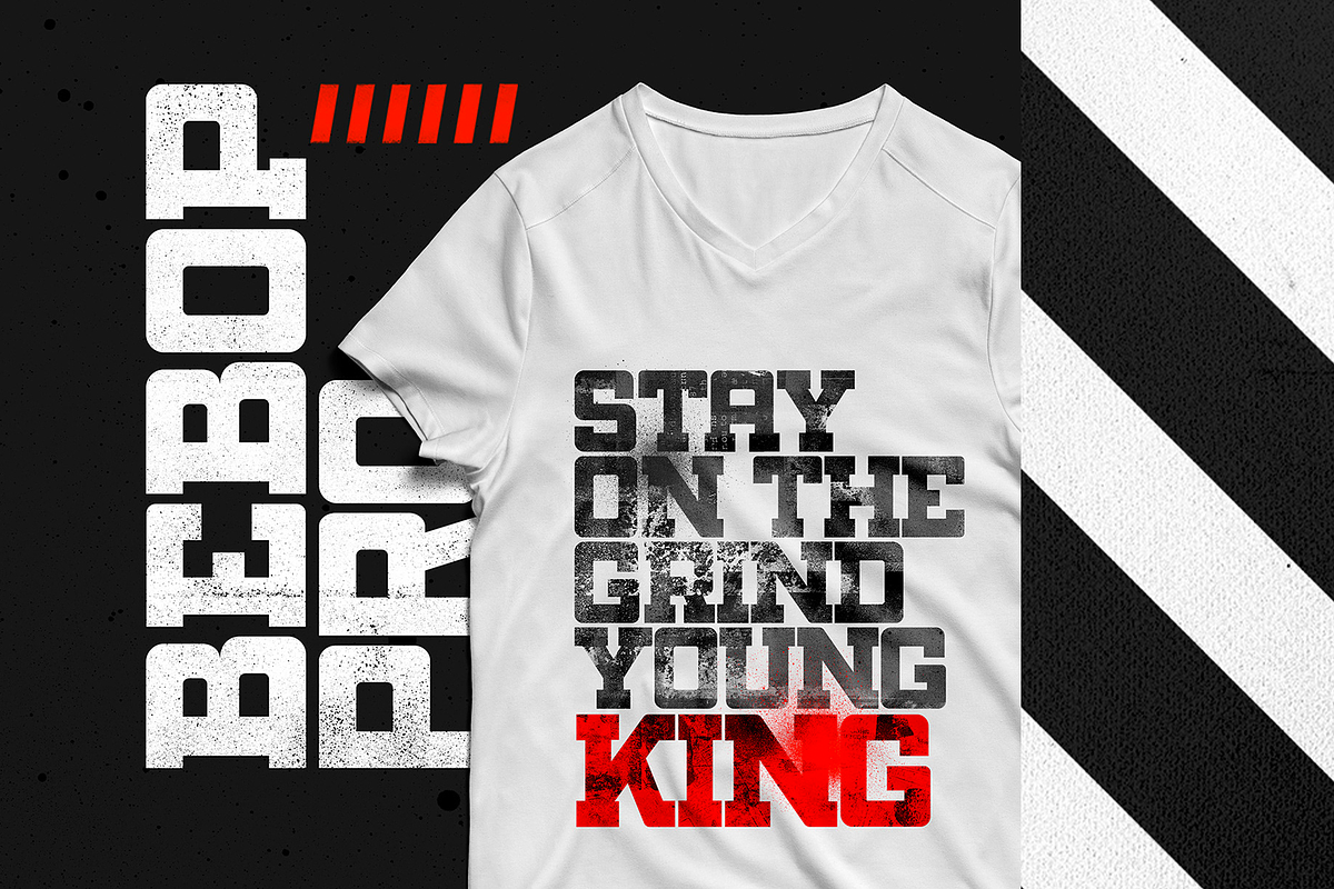Bebop DS Font & Texture Bundle preview 2