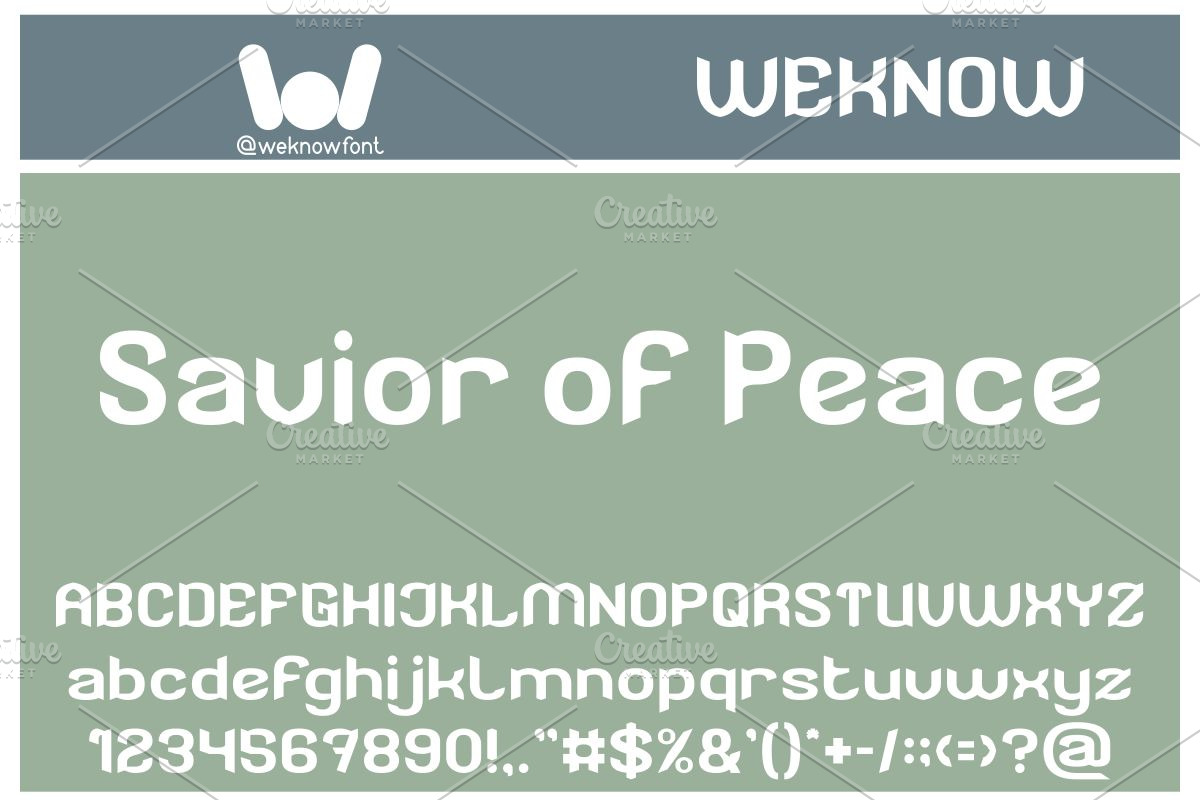 Stingray Font, a Font by weknow (Photo 2 of 8)