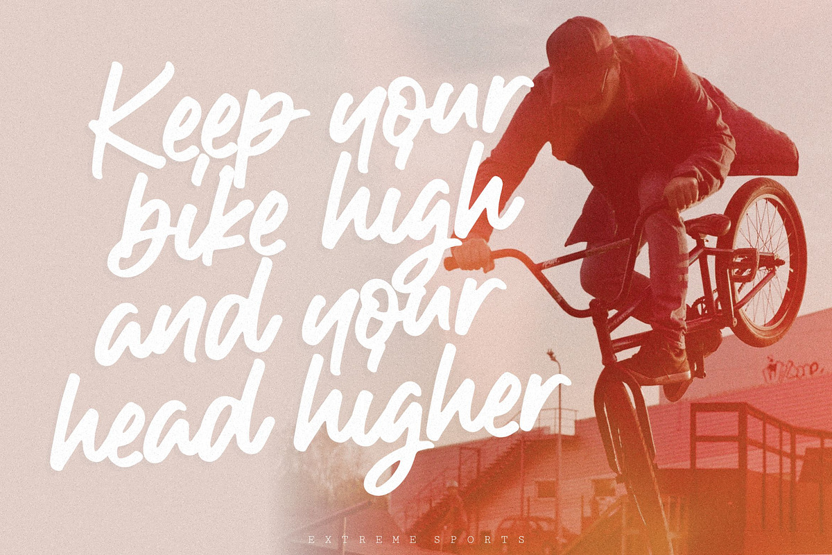 Handkick Marker Font, a Script Font by Letteralle Studios (Photo 7 of 8)