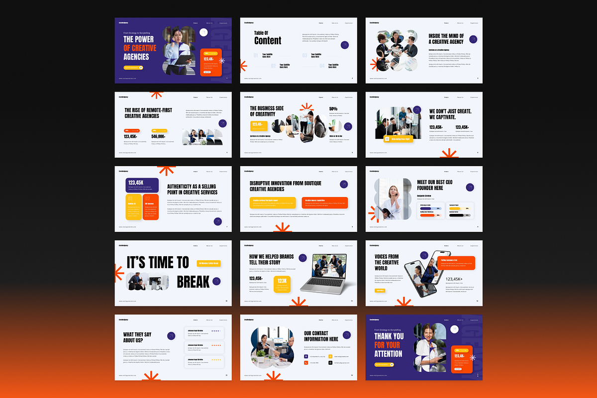 Creative Agency Presentation preview 5