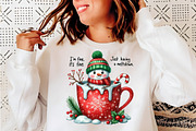 Funny Cute Snowman Png Christmas PNG, an Illustration by SinaCreation (Thumbnail 2 of 7)