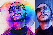 Colorful Watercolor Photo Effects, an Action Add-On by Amorjesu.com (Thumbnail 27 of 40)