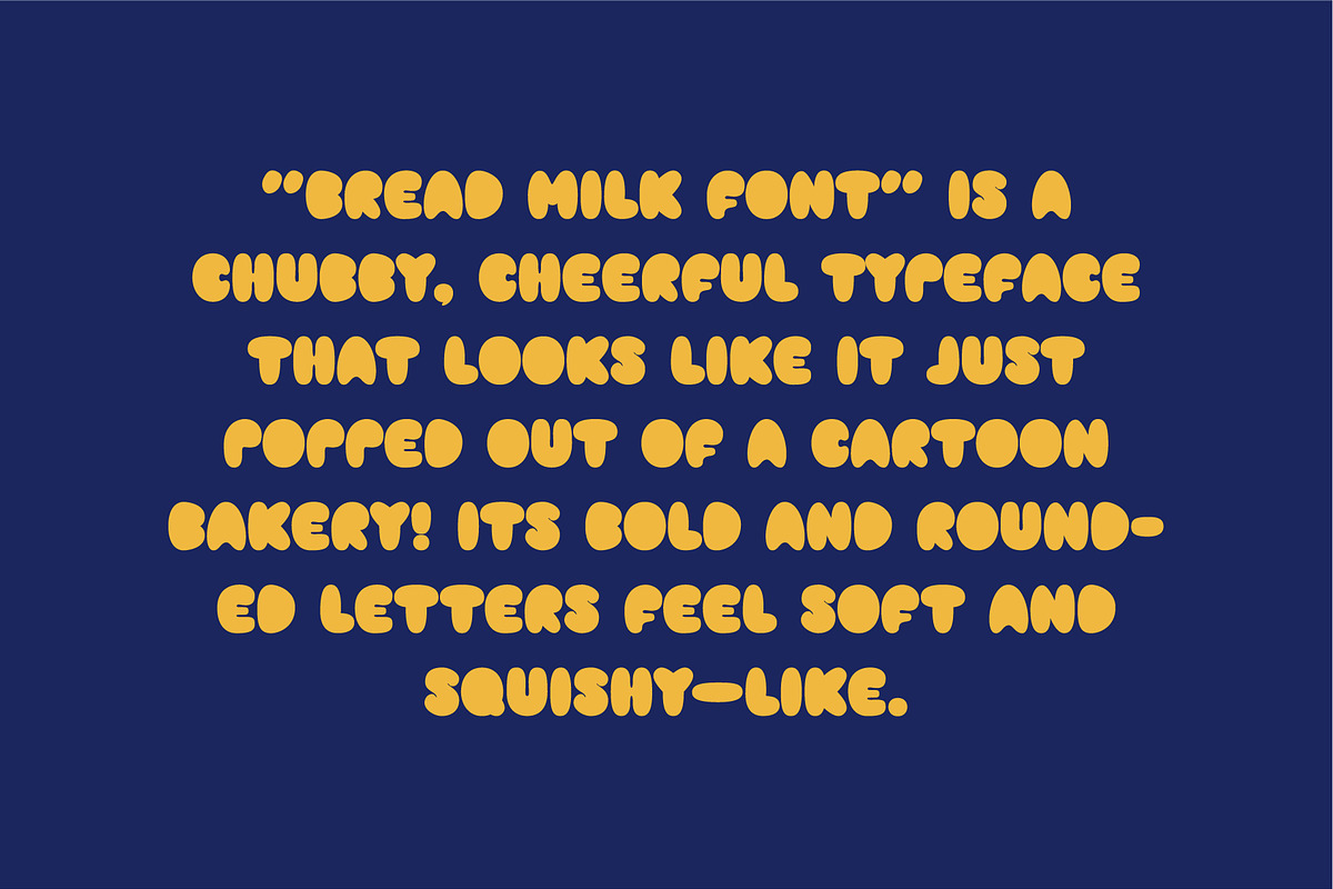 Bread Milk, a Handwritten Font by Modikstype (Photo 2 of 9)