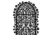 50 Floral French Window Ornament, a Decorative Illustration by Amazin_art (Thumbnail 3 of 44)