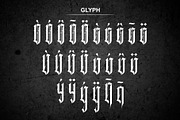 Inhumans, a Blackletter Font by EN86-21 (Thumbnail 9 of 9)