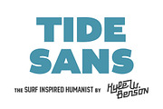 Tide Sans, a Sans Serif Font by Very Cool Studio (Thumbnail 1 of 5)