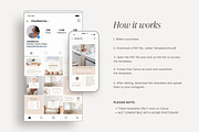 Real Estate Instagram Post Template, a Social Media Template by LiliesandBerries (Thumbnail 4 of 22)