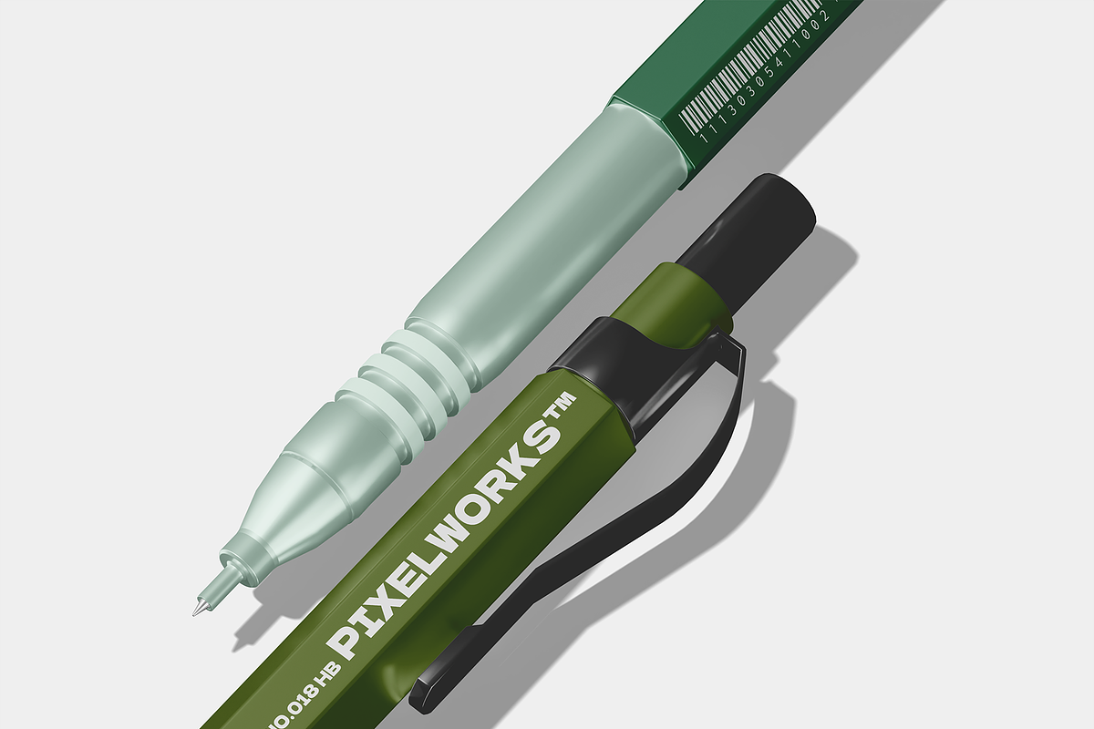 Pencil Mockup, a Pens & Pencil Mockup by Bartama Graphic (Photo 4 of 5)