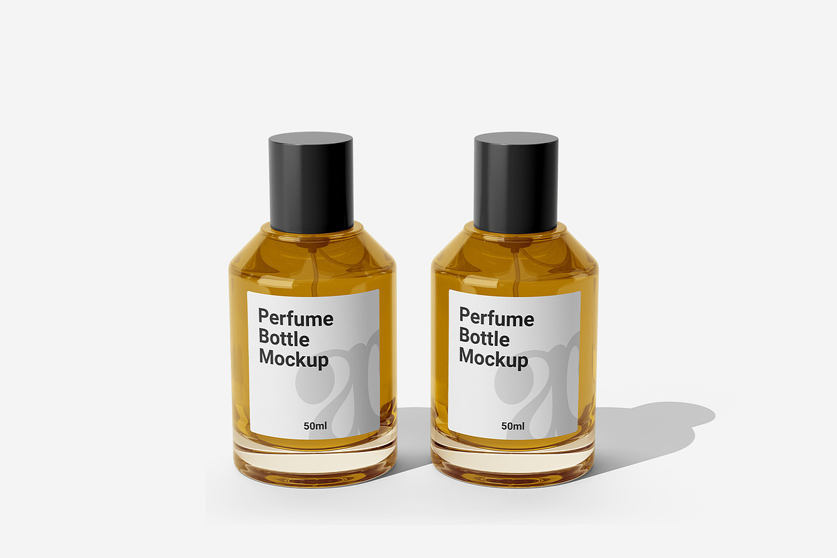Perfume Bottle Mockup, a Cups & Container Mockup by Akebareee (Photo 1 of 3)