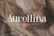 Aurellina Modern Elegant Serif, a Serif Font by Vadovastd (Thumbnail 1 of 7)