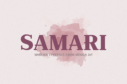 Samari - Modern Serif Font