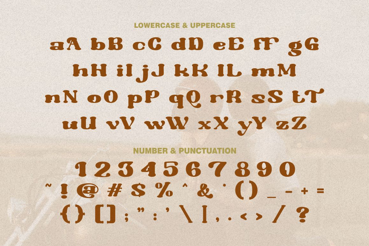 Morrello - Retro Decorative Serif, a Serif Font by PutraCetol Studio (Photo 8 of 11)