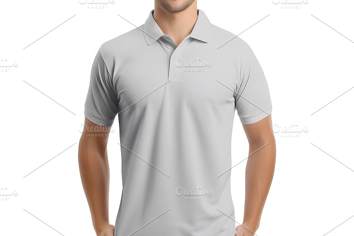Polo Shirt Mockup, a Shirt Mockup by Designbuys (Photo 2 of 9)