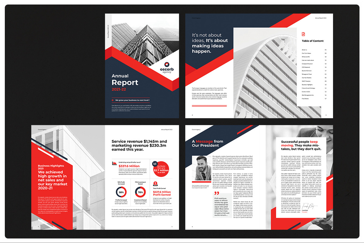 Annual Report, a Brochure Template by StudioGraficso (Photo 7 of 13)