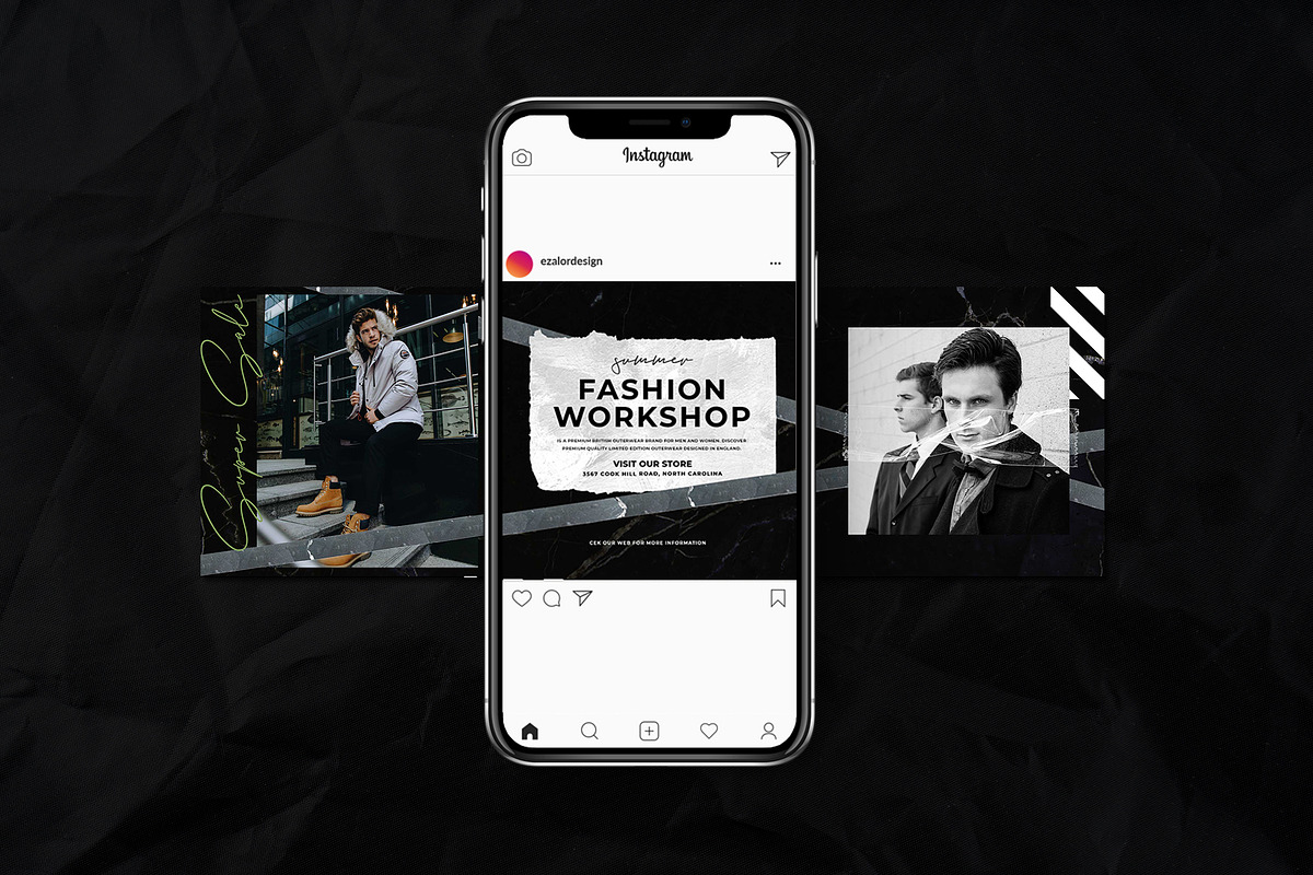 Hypebeast Puzzle, a Social Media Template by Analogi Studio (Photo 4 of 9)