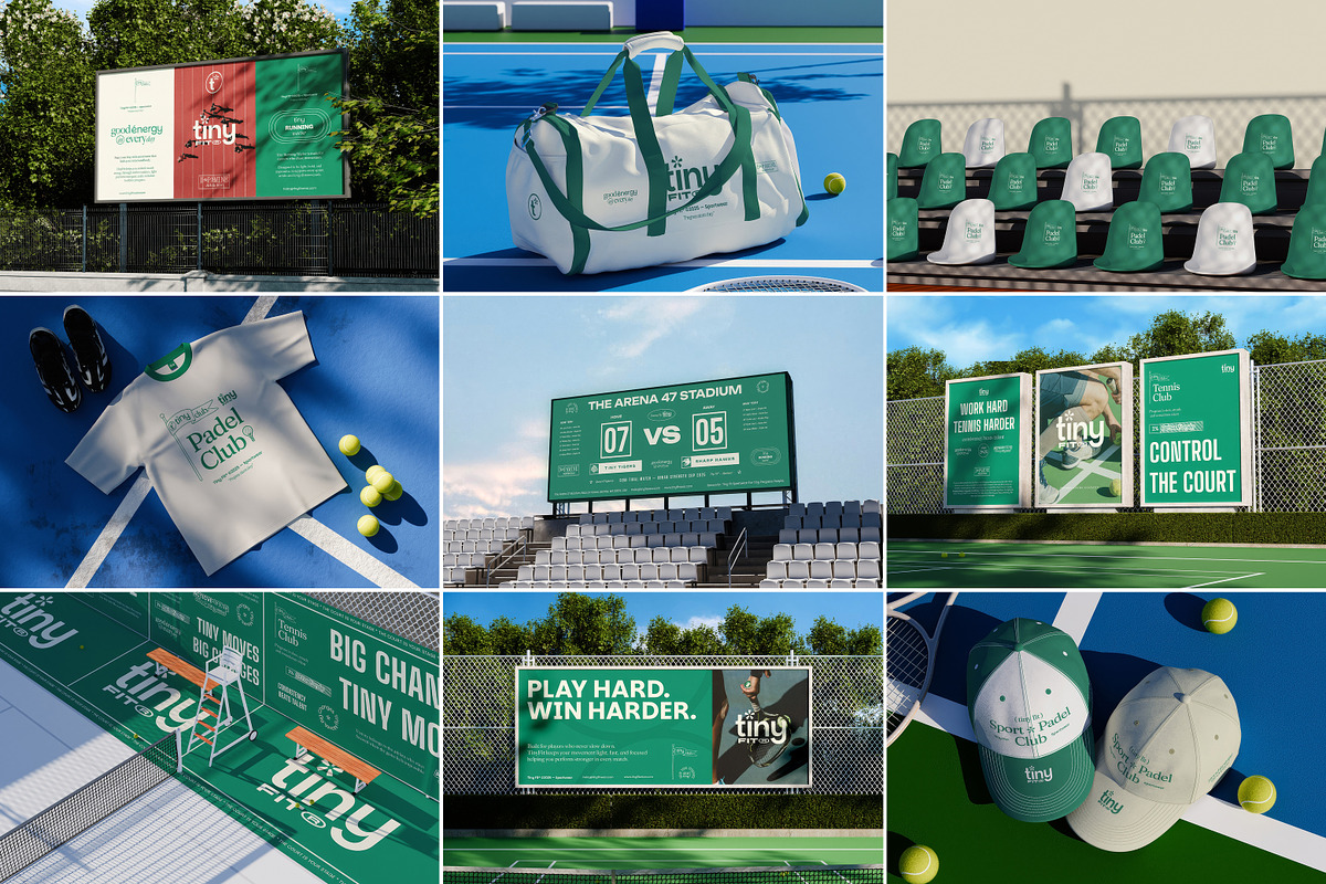 Tennis, Pickleball, Sports Mockups, a Mockup by Vitora Mockup (Photo 1 of 28)
